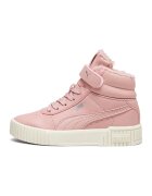 Puma Pantofi sport mid-high de piele ecologica cu velcro Carina 2.0 - Roz prafuit