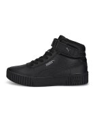 Puma Pantofi sport mid-high de piele si piele ecologica Carina 2.0 - Negru