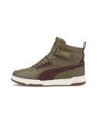 Puma Pantofi sport mid-high de piele si piele ecologica RBD Game WTR - Kaki