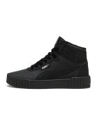 Puma Pantofi sport mid-high din piele Carinna 3.0 - Alb/Negru