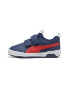 Puma Pantofi sport Multiflex 2 din piele ecologica - Albastru inchis/Coral