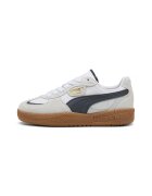 Puma Pantofi sport Palermo de piele si piele intoarsa - Alb/Negru/Gri deschis