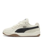 Puma Pantofi sport Park Easy low-cut de piele intoarsa - Negru/Crem/Bej deschis