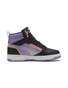 Puma Pantofi sport pentru Baieti - rebound v6 mid blurry dreams jr - 400586-02 - Negru - Negru