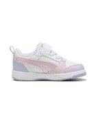 Puma Pantofi sport pentru Fete - rebound v6 lo blurry dreams ac+ inf - 400595-01 - Alb - Alb