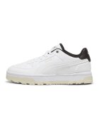 Puma Pantofi sport - piele ecologica Caven - Alb/Negru