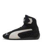 Puma Pantofi sport Speedcat mid-cut de piele intoarsa - Negru/Maro nisip