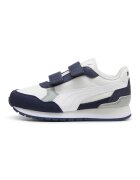 Puma Pantofi sport ST Runner cu velcro - Negru/Gri deschis/Alb murdar