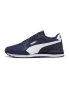 Puma Pantofi sport ST Runner v4 NL din material textil cu insertii de piele ecologica - Albastru inchis/Alb optic