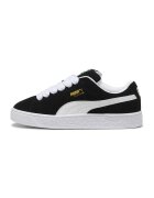 Puma Pantofi sport Suede XL din piele intoarsa cu sireturi de rezerva - Alb/Negru