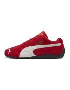 Puma Pantofi sport unisex Speedcat OG din piele intoarsa - Alb/Auriu/Caramiziu