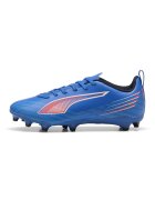 Puma Pantofi Ultra 6 din piele ecologica cu crampoane - Rosu/Albastru royal