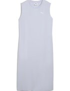 Puma Rochie fara maneci cu logo discret - Albastru deschis