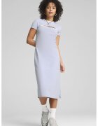 Puma Rochie midi cu decupaj - Alb/Albastru azur