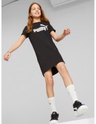 Puma Rochie-tricou cu imprimeu logo ESS+ - Alb/Negru