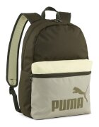 Puma Rucsac cu logo - 22 L - Kaki inchis/Bej deschis