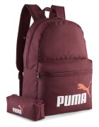 Puma Rucsac cu logo - Alb/Visiniu