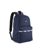 Puma Rucsac cu logo Phase Tape - 20L - Albastru ultramarin/Alb murdar