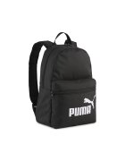 Puma Rucsac din material textil cu buzunar frontal cu fermoar - Negru