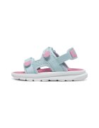 Puma Sandale cu velcro Evolve - Roz pastel/Albastru glaciar