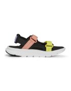 Puma Sandale cu velcro si imprimeu SpongeBob Evolve - Negru/Galben/Portocaliu
