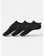 Puma Set de 3 perechi de sosete pana la glezna cu model unisex - Negru/Alb optic