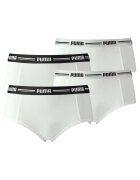 Puma Set de chiloti cu banda logo in talie - 4 perechi - Alb