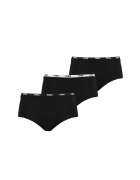 Puma Set de chiloti hipster - 3 perechi - Alb/Negru