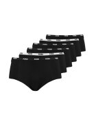 Puma Set de chiloti hipster - 6 perechi - Negru