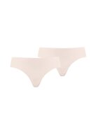 Puma Set de chiloti tanga fara cusaturi - 2 perechi - Roz pal