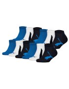 Puma Set de sosete din amestec de bumbac - 12 perechi - Alb/Negru/Albastru