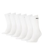Puma Set de sosete lungi unisex - 6 perechi - Alb