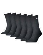 Puma Set de sosete lungi unisex - 6 perechi - Negru