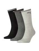 Puma Set de sosete lungi unisex cu logo - 3 perechi