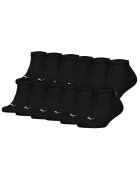 Puma Set de sosete scurte cu logo - 12 perechi - Negru