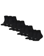 Puma Set de sosete scurte cu logo - 12 perechi - Negru