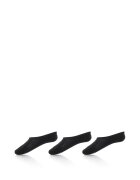Puma Set de sosete unisex foarte scurte - 3 perechi - Negru