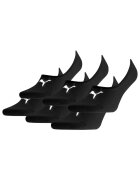 Puma Set de sosete unisex foarte scurte - 6 perechi - Negru