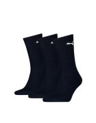 Puma Set de sosete unisex scurte - 3 perechi - Alb/Negru stins