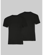 Puma Set de tricouri uni cu decolteu la baza gatului - 2 piese - Negru