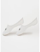 Puma Sosete foarte scurte din amestec de bumbac cu logo - Alb