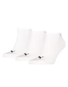 Puma Sosete pentru Femei - unisex sneaker plain 3p - 938624-13 - Alb - Alb