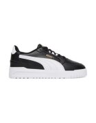 Puma Tenisi barbatesti - piele ecologica - alb/negru
