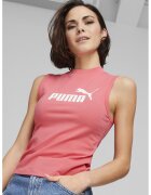Puma Top slim fit Essentials - Alb/Coral