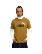 Puma Tricou barbati Ess 2 Color No. 1 Logo Tee 68470869 - Galben