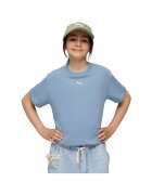 Puma Tricou copii Ess Boxy Tee G Cool Blue - Albastru