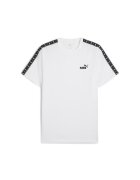 Puma Tricou cu decolteu la baza gatului si detalii logo