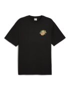 Puma Tricou cu decolteu rotund Graphics - Verde/Negru