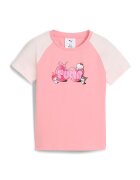 Puma Tricou cu imprimeu Hello Kitty - Alb fildes/Roz pastel