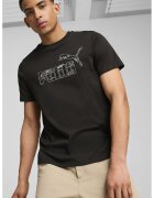 Puma Tricou cu imprimeu logo Camo - Negru